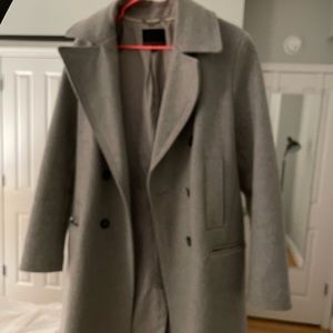 Large Gray Banana Republic Coat